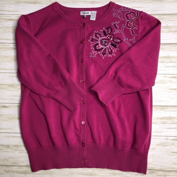 Izod Sweaters - IZOD embroidered sweater